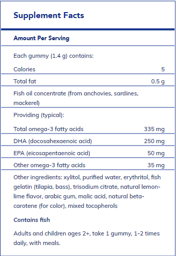 PureNutrients EPA/DHA Gummy