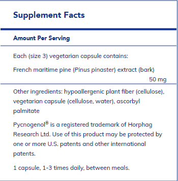 Pycnogenol® 50 mg