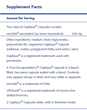 Resveratrol VESIsorb® 90's