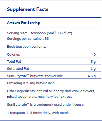 SunButyrate™-TG liquid - FAR HILLS PHARMACY STORE