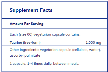 Taurine 1,000 mg 120's