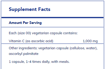 Ascorbic Acid Capsules - FAR HILLS PHARMACY STORE