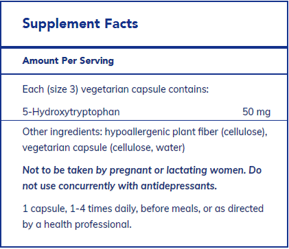 5-HTP (5-Hydroxytryptophan) 50 mg