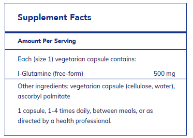 l-Glutamine 500 Mg. 90's - FAR HILLS PHARMACY STORE