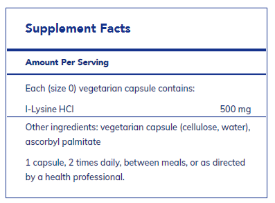 l-Lysine - FAR HILLS PHARMACY STORE