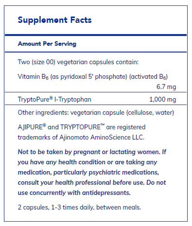 l-Tryptophan - FAR HILLS PHARMACY STORE