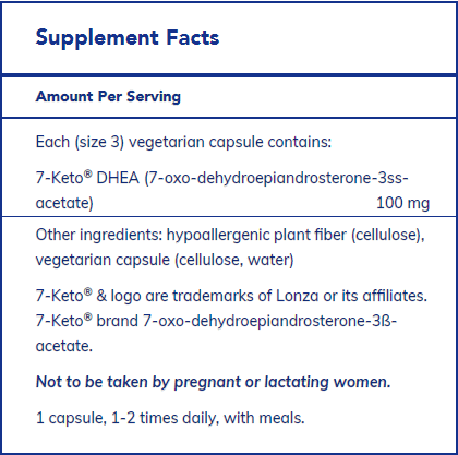 7-KETO® DHEA 100 mg