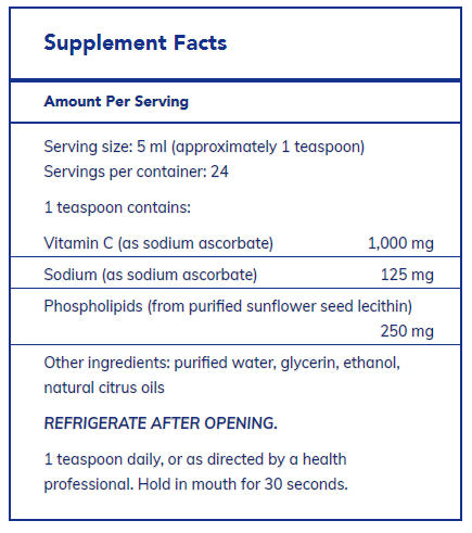 Liposomal Vitamin C liquid