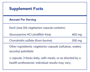 Glucosamine HCl Chondroitin 120's