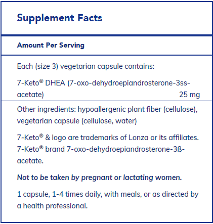 7-KETO® DHEA 25 mg