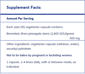 Bromelain 2400 500 mg - FAR HILLS PHARMACY STORE