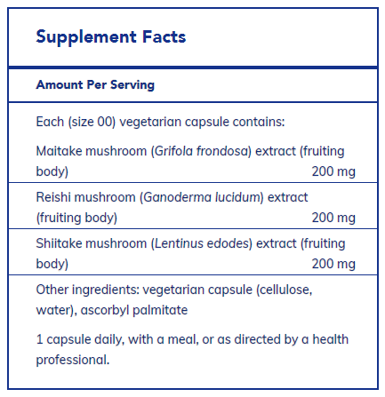 M/R/S Mushroom Formula 120's