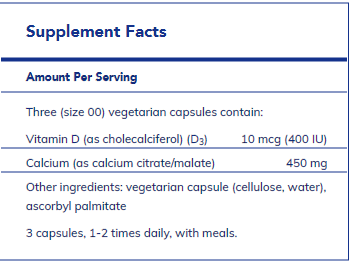 Calcium with Vitamin D3 180's