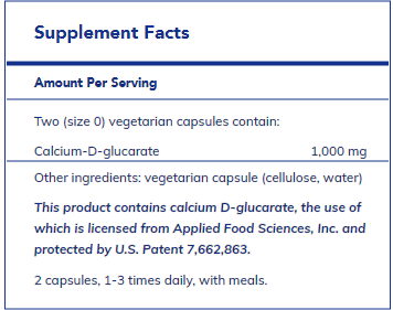 Calcium-D-Glucarate - FAR HILLS PHARMACY STORE