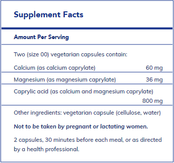 Caprylic Acid - FAR HILLS PHARMACY STORE