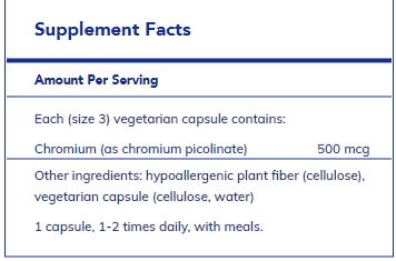 Chromium (picolinate) 500 mcg