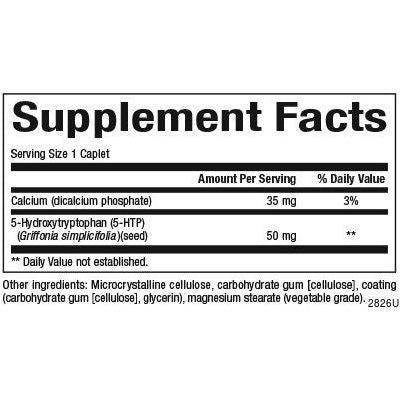 5-HTP 50 mg Time Release Caplets