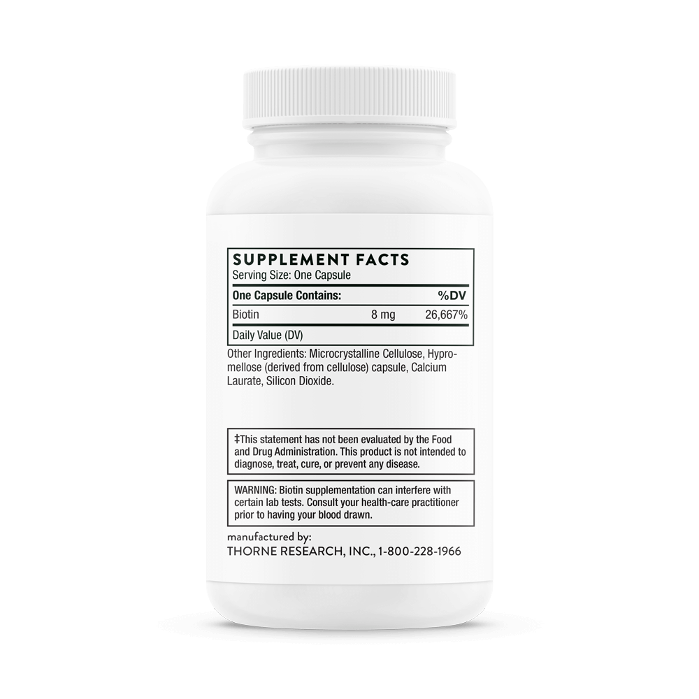 Biotin-8 60 Vegcaps - FAR HILLS PHARMACY STORE