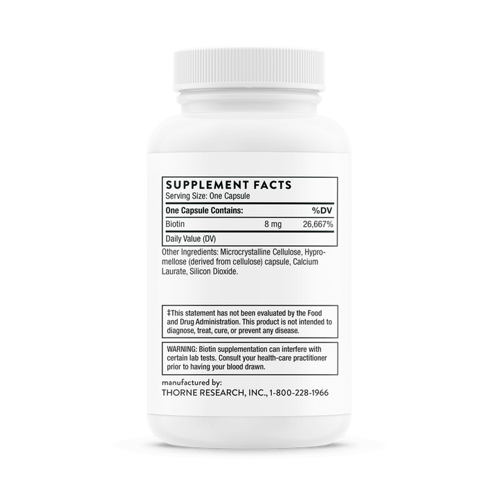 Biotin-8 60 Vegcaps - FAR HILLS PHARMACY STORE