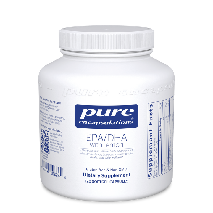 EPA/DHA with lemon 120's - FAR HILLS PHARMACY STORE