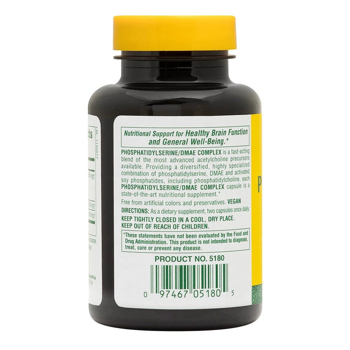 Phosphatidylserine/DMAE Complex Capsules