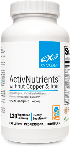 ActivNutrients® without Copper & Iron 120 Capsules