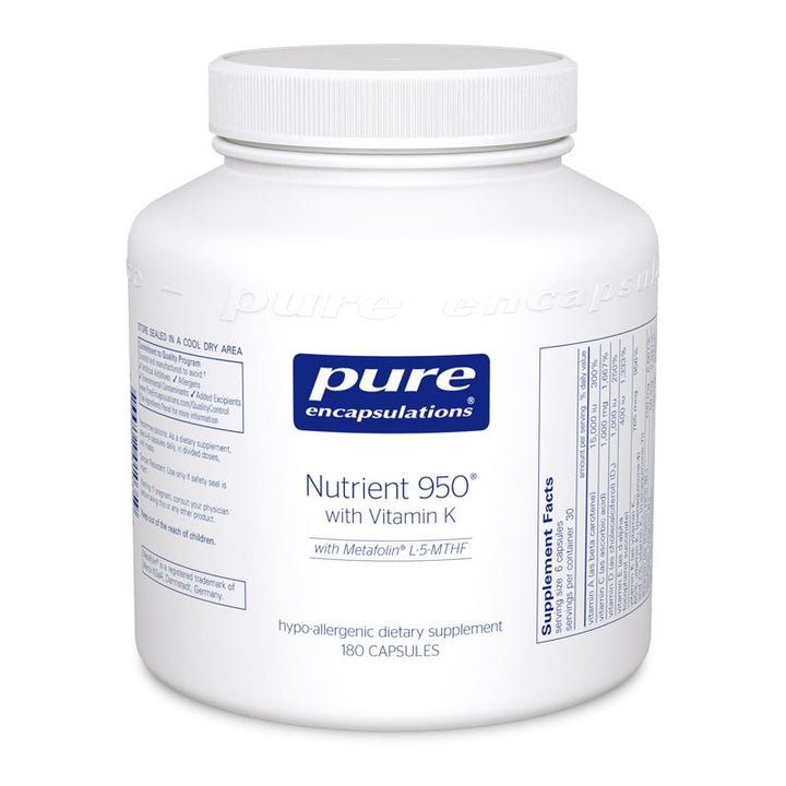 Nutrient 950® with Vitamin K 180's - FAR HILLS PHARMACY STORE