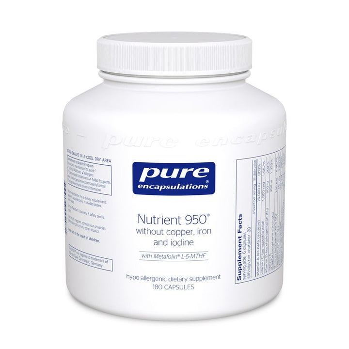 Nutrient 950® without Copper, Iron & Iodine 180's - FAR HILLS PHARMACY STORE