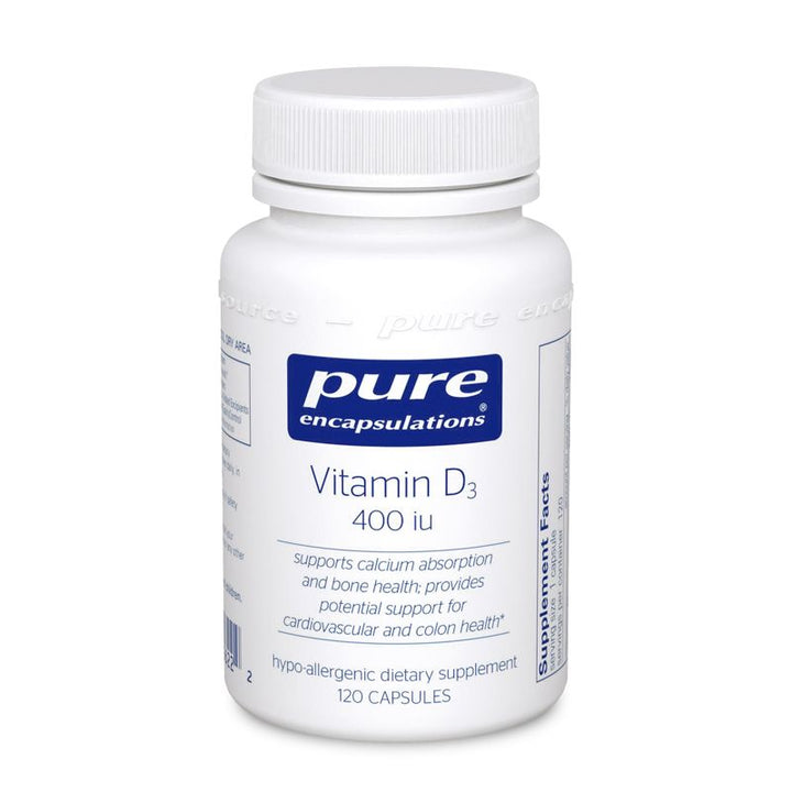 Vitamin D3 10 mcg (400 IU) 120's - FAR HILLS PHARMACY STORE