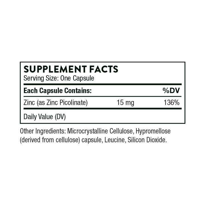 Zinc Picolinate 15 mg