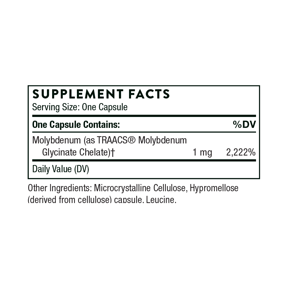 Molybdenum Glycinate