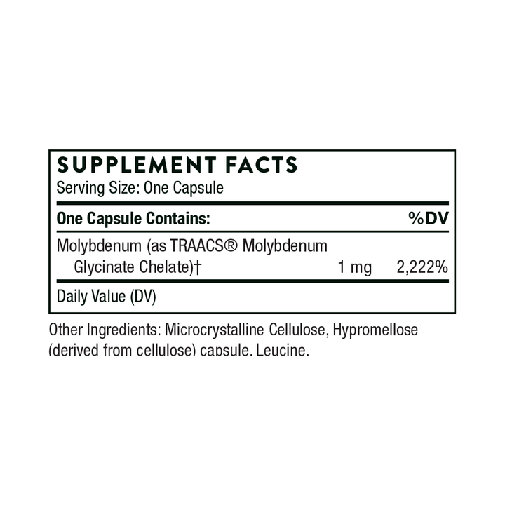 Molybdenum Glycinate