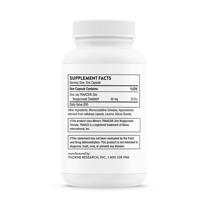 Zinc Bisglycinate 30 mg