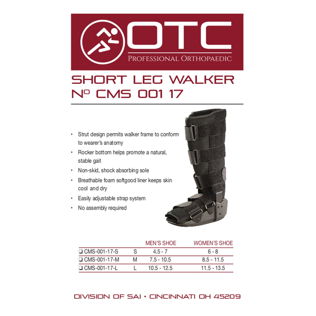 CMS-001-17 / WALKER BOOT TALL / REGULAR