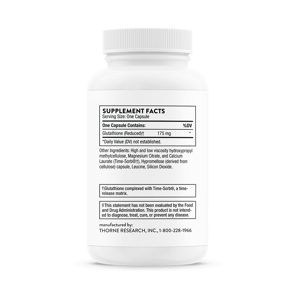 Glutathione-SR NSF 60 caps - FAR HILLS PHARMACY STORE