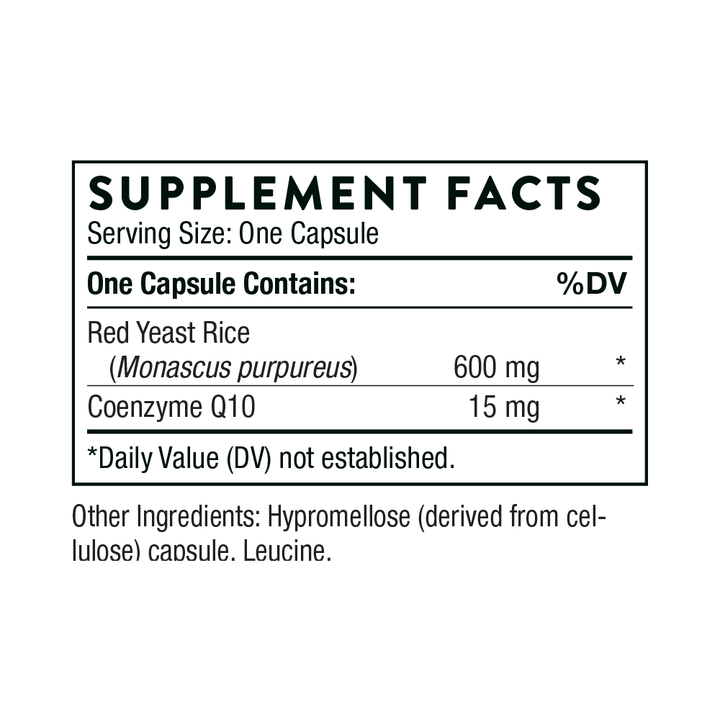 Red Yeast Rice + CoQ10 (formerly Choleast)