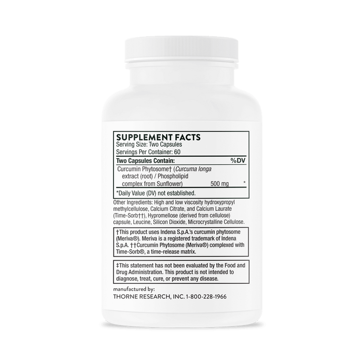 Curcumin Phytosome - Sustained Release (formerly Meriva)