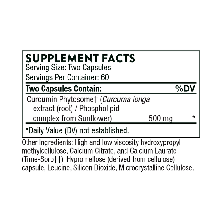 Curcumin Phytosome - Sustained Release (formerly Meriva)