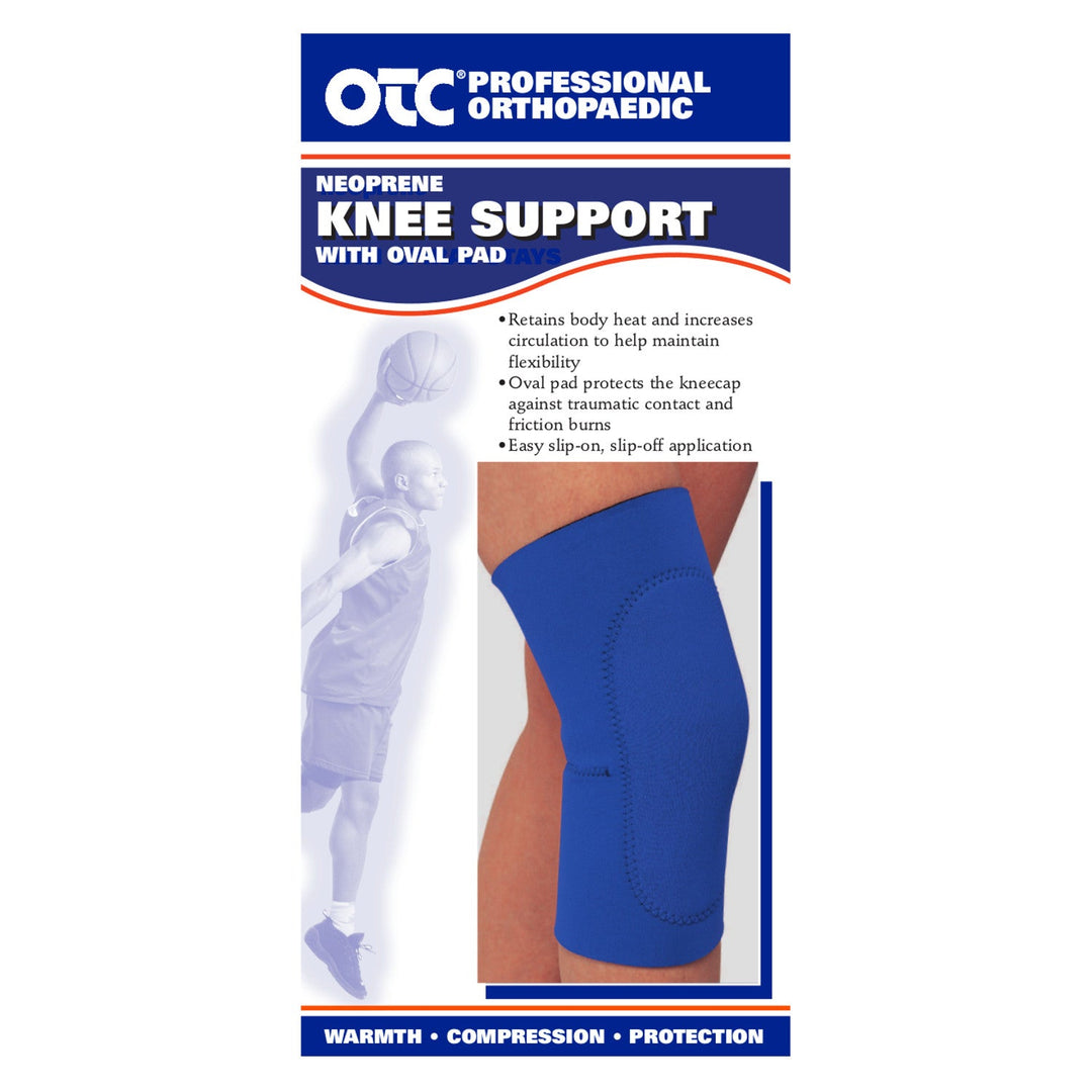 0141 / NEOPRENE KNEE SLEEVE - OVAL PAD