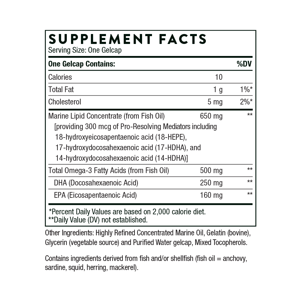 Pro-Resolving Mediators 60 Gelcaps - FAR HILLS PHARMACY STORE