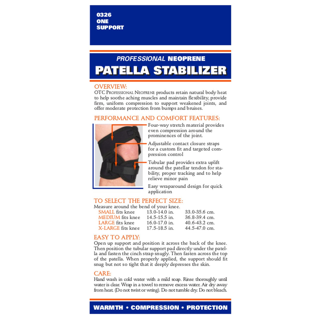 0326 / NEOPRENE PATELLAR STABILIZER