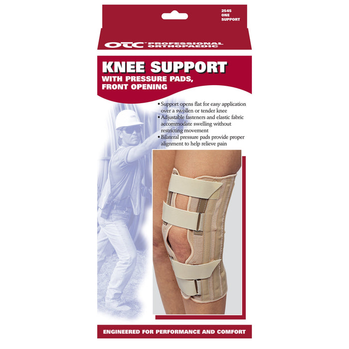 2545 / KNEE SUPPORT - CONDYLE PADS, FRONT OPENING