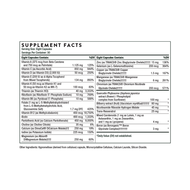 Advanced Nutrients 240 Vegcaps - FAR HILLS PHARMACY STORE